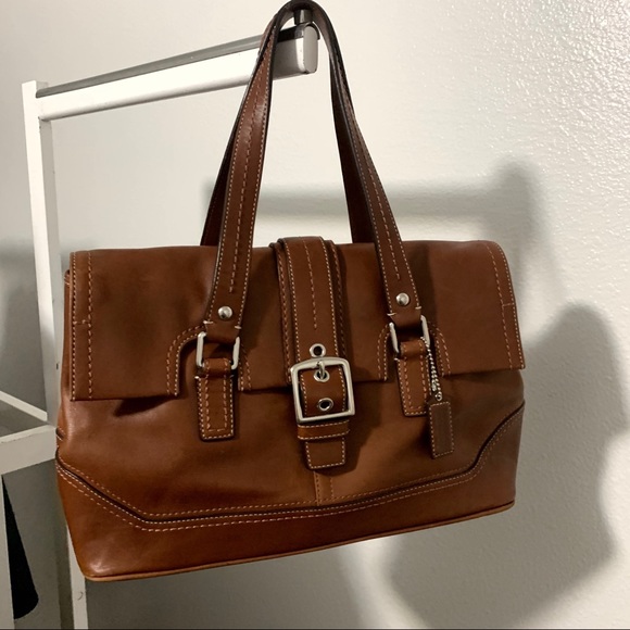 Coach Handbags - Coach Large Hamilton Brown Leather Purse F12604